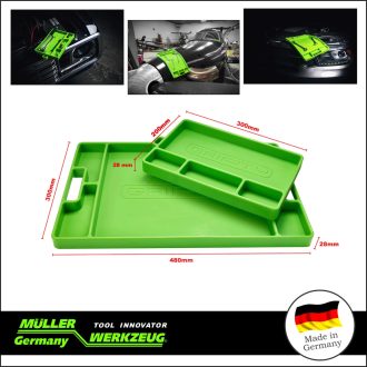   MLR-905 040 | Szerszámtároló szilikon tálca 2 db-os készlet szilikon anyagból -Neon