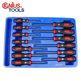   MS-013T | Tálcás Genius csavarhúzó készlet torx 13 db-os - 1/2