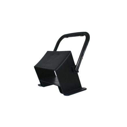 PT-2005 | Kerék ék - támasztó ék - TEHER extra erős műanyag sárga 465x195x225mm