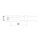 PT-28933 | Forrasztópákához páka fej 2 db-os készlet 3 mm-es