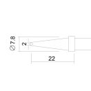 PT-28934 | Forrasztópákához páka fej 2 db-os készlet 2,0 mm-es
