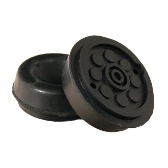   PT-GP44-15-P | Gumipogácsa krokodil emelőhöz  44/15 mm - pöttyös - fekete