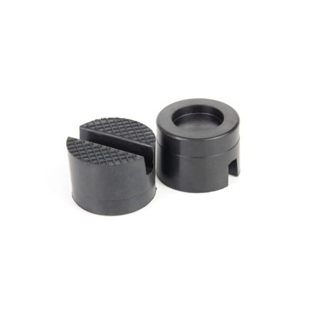 PT-GP50-37-H | Gumipogácsa krokodil emelőhöz  50/37 mm -hasított kivitel- fekete