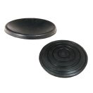 PT-GP95-TIK | Gumipogácsa krokodil emelőhöz  96x10 mm tömör íves-körkörös Fekete