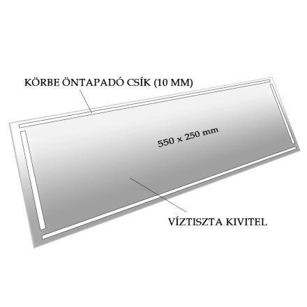 PT-SBC220-FA | Homokfúvó szekrényhez fólia 220-hoz 1 db-os ablakra