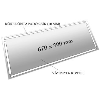   PT-SBC990-FA | Homokfúvó szekrényhez fólia 990-hez 1 db-os ablakra