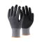 PT-SNS-11 | Kesztyű - szerelőkesztyű - Spandex homok. fekete-szürke XXL-es 11-es