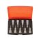 S9TORX | Rátűzőkulcs - crowa+bit 1/2" torx készlet 9 db-os