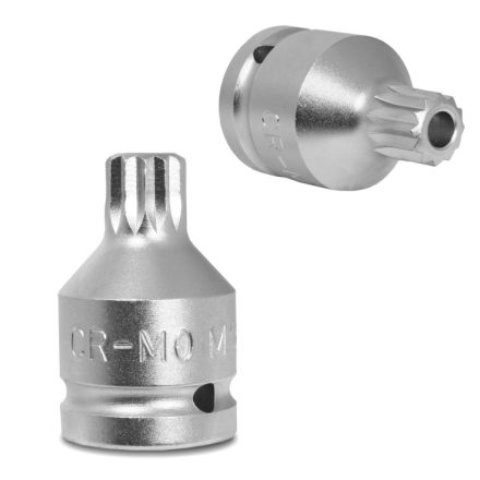 SB2028-18 | Rátűzőkulcs - crowa+bit 3/4" XZN - Spline M18 mm furatos