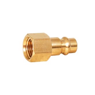   SE2-2PF | Levegős csatlakozó - gyorscsatlakozó apa - RÉZ - 1/4" BM - OLASZ