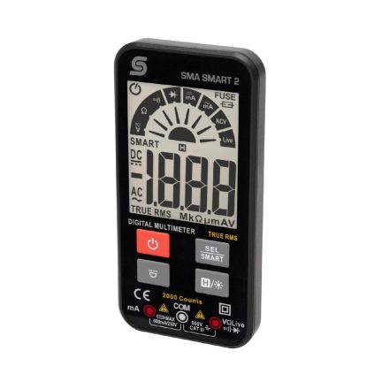 SMA-SMART2 | Multiméter, digitális DC 600 / AC 600V  TRUE RMS (SMA SMART2)