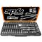 SP20216 | Dugókulcs készlet 3/8" 6 lap 6-22 mm + rátűzőkulcsok 39 db-os SP Tools