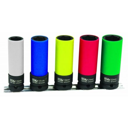 SP20390 | Légkulcsfej készlet 1/2"  5 db-os alufelnihez - SP Tools