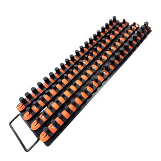   SP31780 | Dugókulcstartó sín, fiókba helyezhető 80 db-os 1/4"-3/8"-1/2" SP Tools