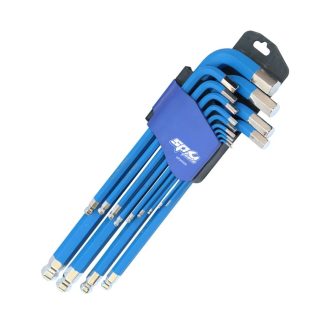   SP34528 | Imbuszkulcs készlet 13 db-os gömbvégű, méret: 2-19 mm - SP Tools