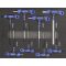 SP34705 | Tálcás SP Tools "S" T-fogós imbusz készlet 8db-os