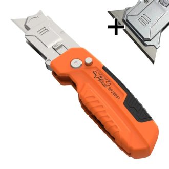   SP38051S | Vágókés / Kaparó 2:1-ben összecsukható+50db AJÁNDÉK PENGÉVEL -SP Tools
