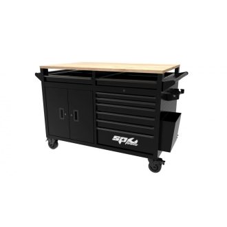   SP44650 | Szerszámos kocsi 16 fiók + 2 szekrény + Fa tető - THE BIG SUMO XXL