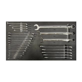   SP50013XL | Tálcás SP Tools "XL" Csillag-villáskulcs készlet 26 db-os - QUAD DRIVE