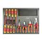 SP55910 | Tálcás SP Tools "M" VDE 1000V-os Fogó,csavarhúzó készlet 12 db-os