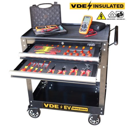 SP55955 | Szerszámos kocsi felszerelt szigetelt VDE 1000V-os SP Tools