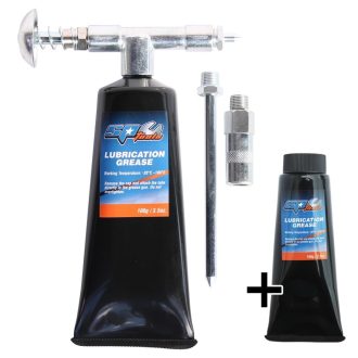   SP65104S | Zsírzópisztoly, mini, 100 g utántöltő tubussal + 1 TUBUS ! - SP Tools