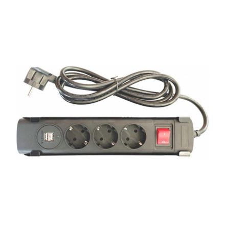 SP69998EU | Műhelybútor USA SERIES Felső részhez Mágneses elosztó 3x230V + 2xUSB