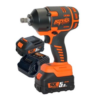   SP83134 | Ütvecsavarozó, akkus 18V  970 Nm 1/2" 2 db 5.0Ah +1db Töltő - SP Tools