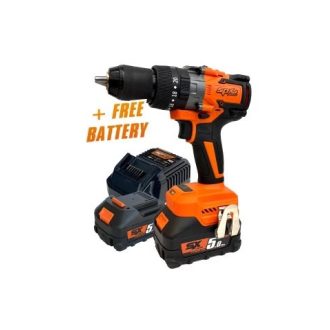   SP83244S | Ütvefúró-csavarbehajtó, akkus 18V   65 Nm 2db 5.0Ah 13 mm - SP Tools