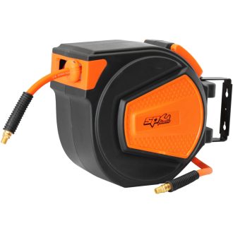   SPHR15 | Levegőtömlő csévélődobbal 15 méteres 3/8" - falra szerelhető - SP Tools