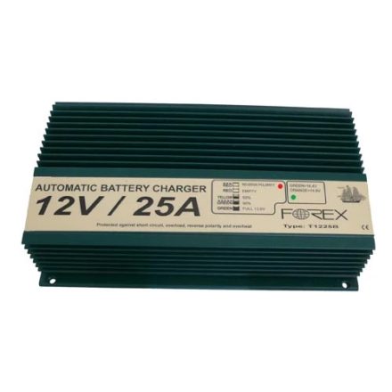 T1225B | Akkumulátor töltő FRX 12V - 25A - Full Automata