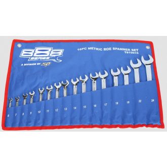   T810016 | Csillag-villáskulcs készlet 16 db-os  6-24 mm - 888 Series / SP Tools