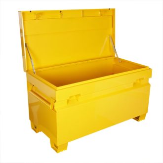   TBG36G | Szerszámos láda, acél, nagyméretű "pick-up" plató láda  915 mm - sárga