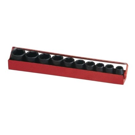 TF-410S | Légkulcsfej készlet 1/2" 10 db 7/16"-1" COLOS rövid Genius