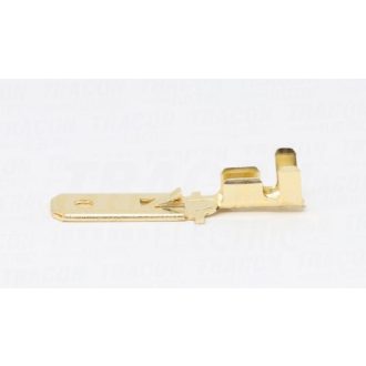   | Szigeteletlen rátolható csatlakozó biztosítóval 6,3x0,8 mm 100 db/csomag