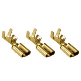   | Szigeteletlen rátolható csatlakozóhüvely 6,3x0,8 mm 100 db/csomag