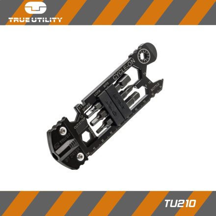 TU210 | Multifunkciós szerszám, CYCLE-ON 30 in 1 - Fekete - True