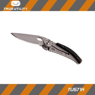   TU571K | Vágókés, összecsukható Skeletonknife - Fekete-Szürke-True
