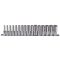TW-316MD | Dugókulcs - crowafej készlet 3/8" 12 szögű hosszú 6-21 mm 16 db Genius