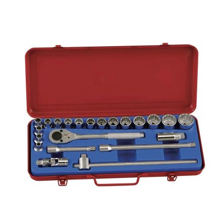 TW-422M1 | Dugókulcs készlet 1/2" 22 db-os 8-32 mm, 12 szögű Genius