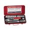 TX-2319 | Dugókulcs készlet 1/4" - 3/8" belső E-torx E4-E20 19 db-os Genius