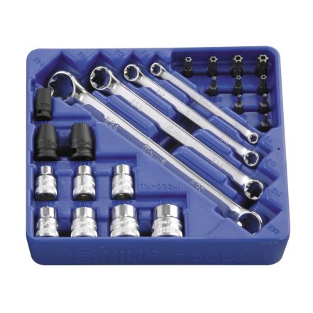 TX-2324 | Tálcás Genius torx készlet 24 db-os - 1/6