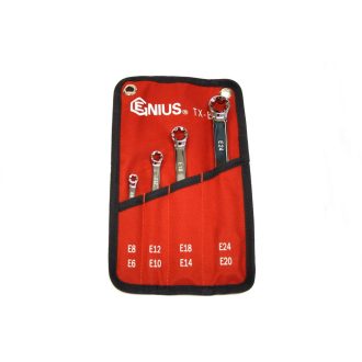 TX-E04 | Torx csillagkulcs készlet 4 db-os E6-E24 - Genius