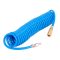 UB801260BU | Levegőcső spirál  6 m kék - szerelt 12 mm / 8 mm PU