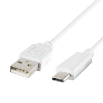 USBC 1 | USB töltőkábel - C - fehér 2.1A - 1m - Home