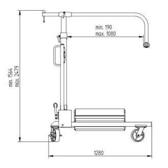   WD 1600 | Kerékmozgató állvány 1600 kg-os mezőgazdasági gépekhez - Compac