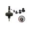WT04A2269 | Szelepcsiszoló gépi szerszám adapter + 4 db gumifej 20, 30, 35, 45mm