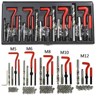   WT04J1050 | Menetjavító készlet 131 db-os: M5-M6-M8-M10-M12 - WINMAX