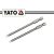YAT-0498 | Bit készlet biztonsági, lapos tűvégű hosszú 4-8 mm Yato
