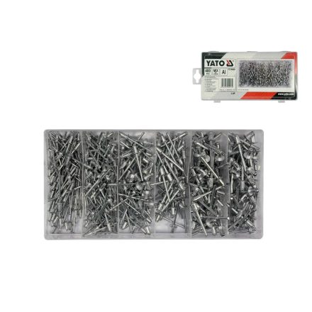 YAT-36420 | Popszegecs készlet 400 részes - Yato